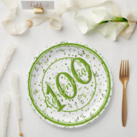 100e Soirée Centenaire Elégante Vert/Blanc