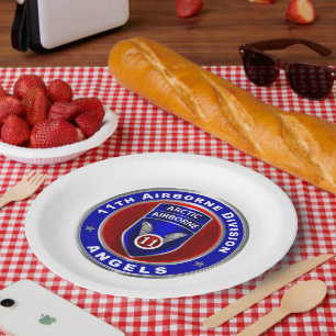 Assiettes En Carton 11e division aéroportée
