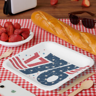 ASSIETTES EN CARTON 1776