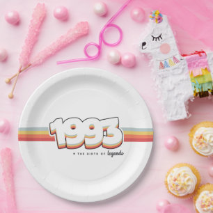 Assiettes En Carton 1993 La naissance des légendes