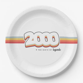 Assiettes En Carton 2000 La naissance des légendes