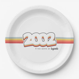 Assiettes En Carton 2002 La naissance des légendes
