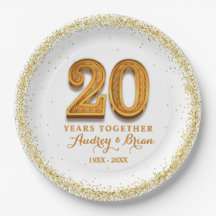 20e Anniversaire Personnalisé