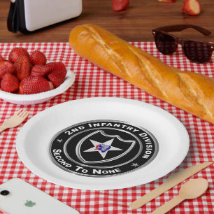 Assiettes En Carton 2e division d'infanterie