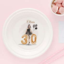 Assiettes En Carton 30 ans, 30 ans heureux