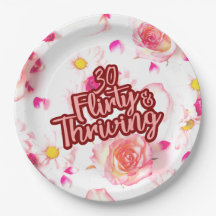 30e anniversaire Trente Flirty et Fun Fun Rose