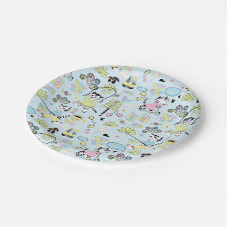 Assiettes En Carton 3 plaques à papier de petits chatons