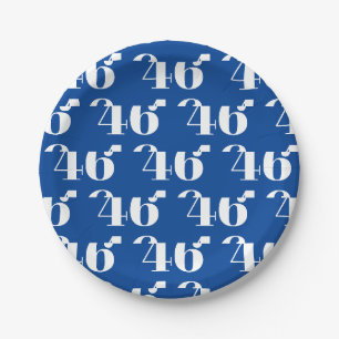 Assiettes En Carton "46" Président Biden, Biden Harris 2020, Élection