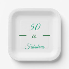 Assiettes En Carton 50 and Fabulous Green Birthday Party Plate 
