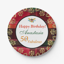 Assiettes En Carton 50 et fabuleux Anniversaire Madras