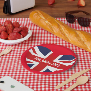 Assiettes En Carton 70e anniversaire 2022