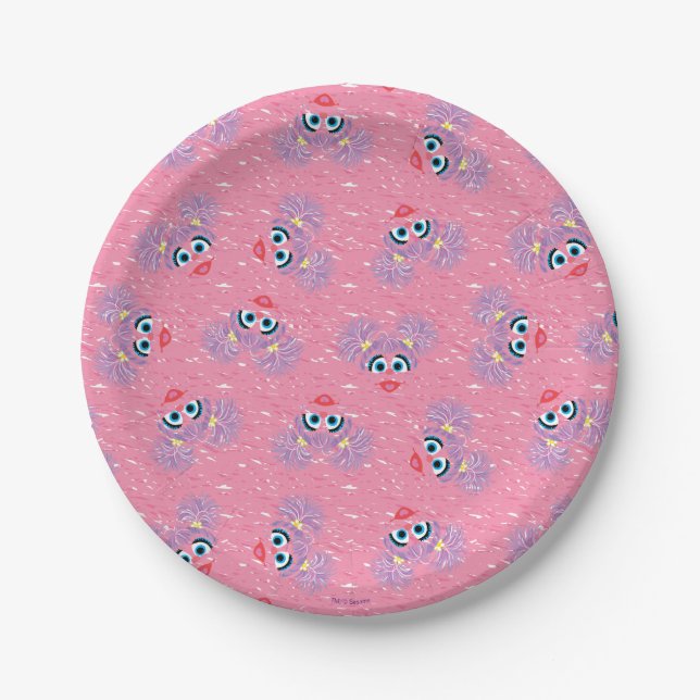 Assiettes En Carton Abby Cadabby Fur Motif (Devant)