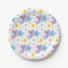 Assiettes En Carton Abby Cadabby Motif du Parti étoilé