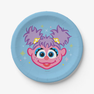 Assiettes En Carton Abby Smiling Face