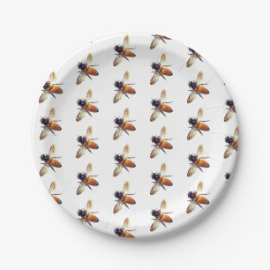 Assiettes En Carton abeille