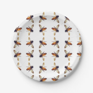 Assiettes En Carton abeille