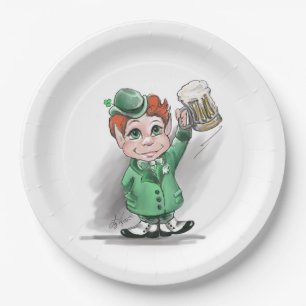 Assiettes En Carton Acclamations d'Irlandais ! Plaque à papier