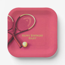 Ado Anniversaire Pink Court Rackets Tennis Ball