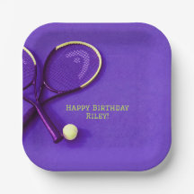 Ado Anniversaire Purple Court Raquettes Tennis Bal
