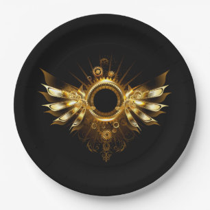 Assiettes En Carton Ailes de Steampunk