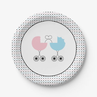 Assiettes En Carton Aimez les plats communs de baby shower de boguets,
