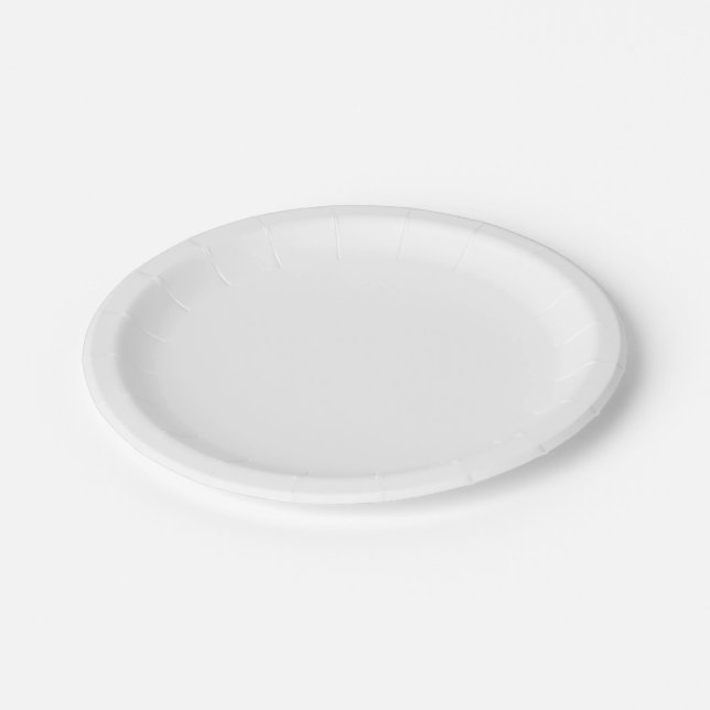 Assiettes En Carton Ajoutez les modèles d'image (Angle)