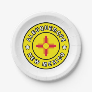 Assiettes En Carton Albuquerque Nouveau-Mexique