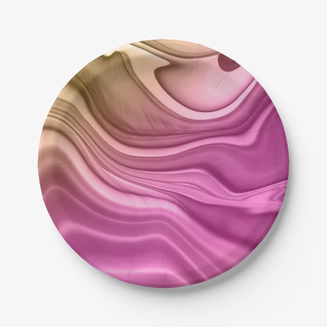 Assiettes En Carton Alcohol Ink Set Aurora Digital Paper-40817 (Devant)