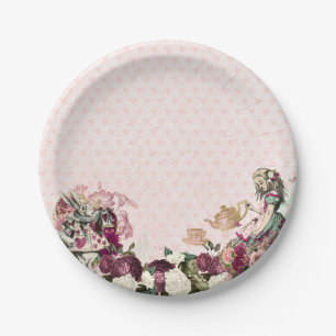 Assiettes En Carton Alice au Pays des merveilles Tea Party