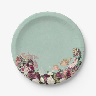 Assiettes En Carton Alice au Pays des merveilles Tea Party