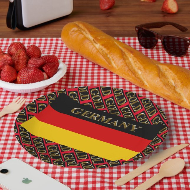 ASSIETTES EN CARTON ALLEMAGNE (Pique-nique)
