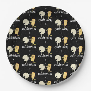 Assiettes En Carton Amateurs De Fromage Et Connaisseur