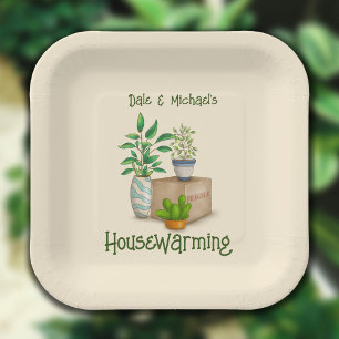Assiettes En Carton Amateurs de plante Plaque de papier chauffante