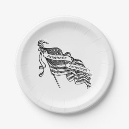 Assiettes En Carton Américain apathique