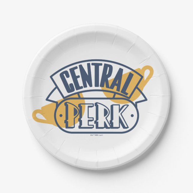 Assiettes En Carton AMIS™ | Central Perk (Devant)