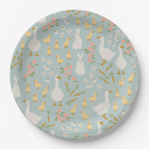 Assiettes En Carton Amis du printemps