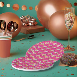 ASSIETTES EN CARTON AMOUR