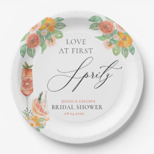 Assiettes En Carton Amour au premier Spritz Bright Cocktail Enterremen