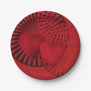 Assiettes En Carton Amour, Mariage