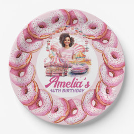 Assiettes En Carton Amusement Park African American Birthday Custom