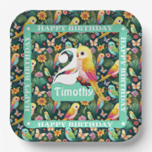 Amusement Tropical : Plaques personnalisées de 2èm