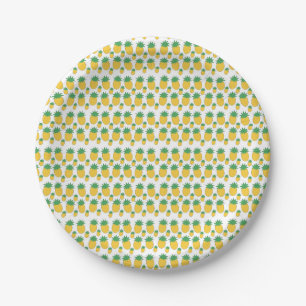 Assiettes En Carton Ananas !