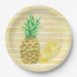 Assiettes En Carton Ananas