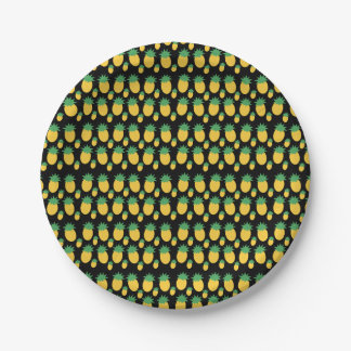 Assiettes En Carton Ananas !