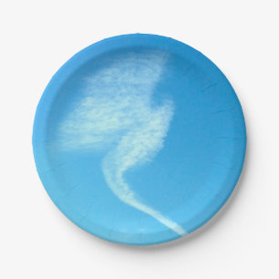 Assiettes En Carton Angel nuage apparaît