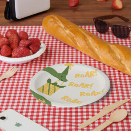 Assiettes En Carton Animaux de la fête des rues Anniversaire