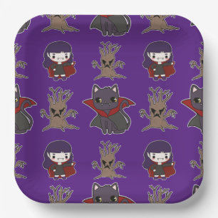 Assiettes En Carton Anime éffrayante