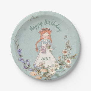 Assiettes En Carton Anne des pignons verts