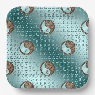 Assiettes En Carton Année du serpent de Terre