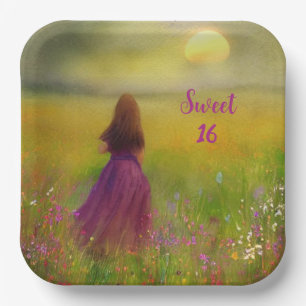 Assiettes En Carton Anniversaire 16 ans